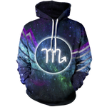 Scorpio Galaxy Unisex Pullover Hoodie
