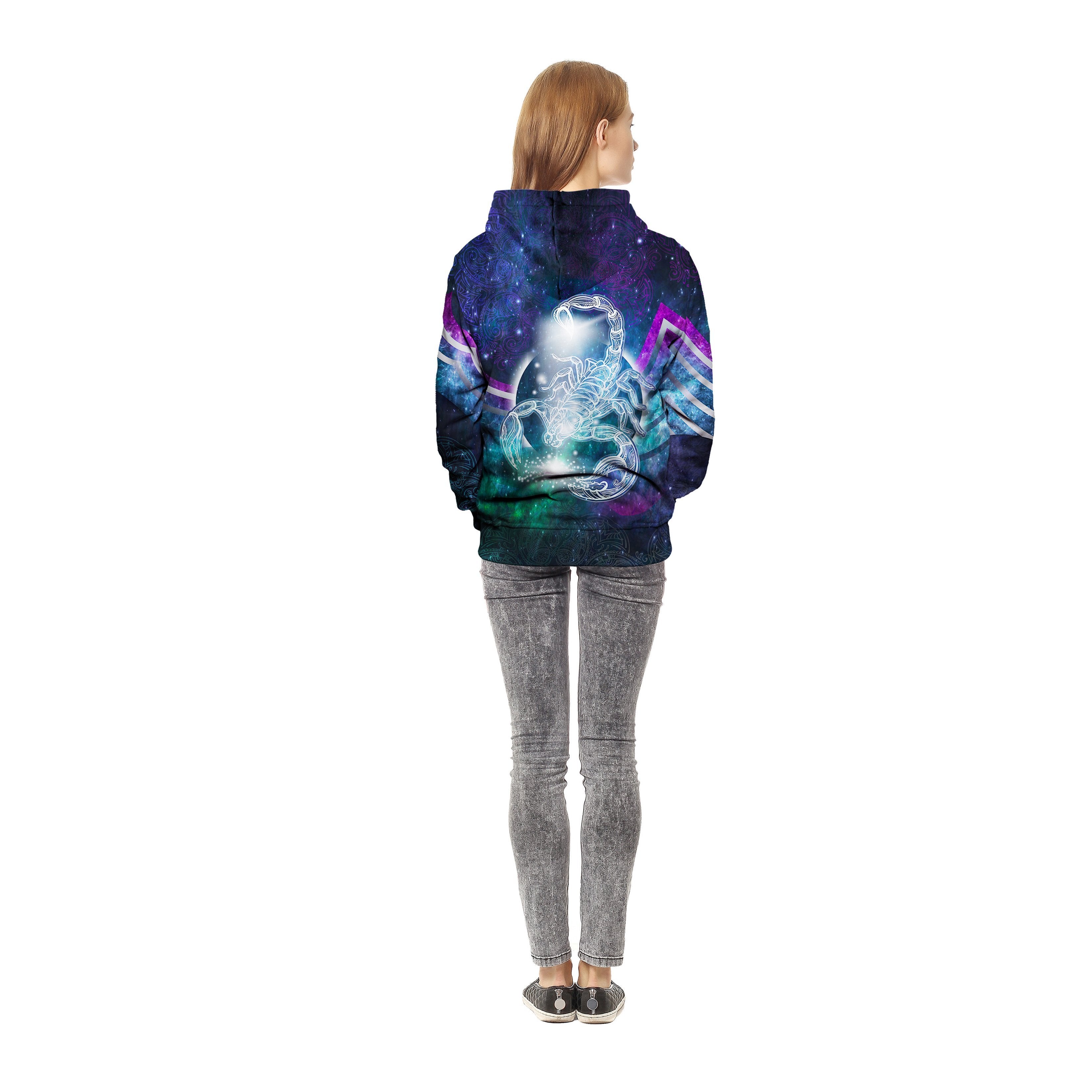 Scorpio Galaxy Unisex Pullover Hoodie