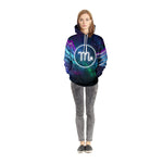 Scorpio Galaxy Unisex Pullover Hoodie