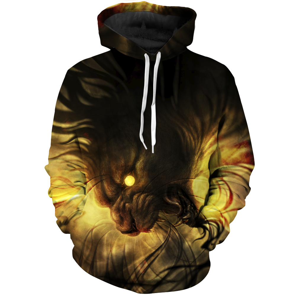 Shadow Cat Unisex Pullover Hoodie