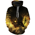 Shadow Cat Unisex Pullover Hoodie