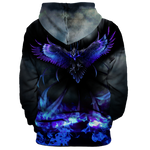 Flight Of Shadow Unisex Pullover Hoodie