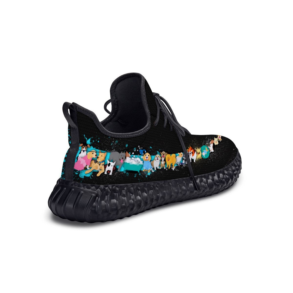 Custom Yz_Boost 350 Doggos And Puppers Shoes