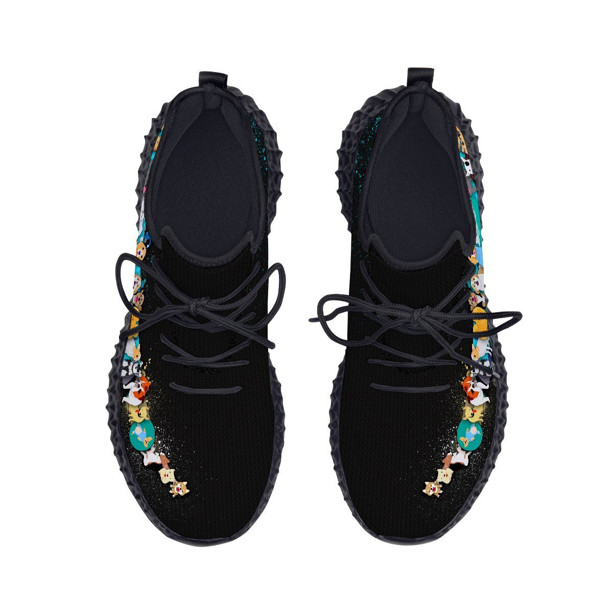Custom Yz_Boost 350 Doggos And Puppers Shoes
