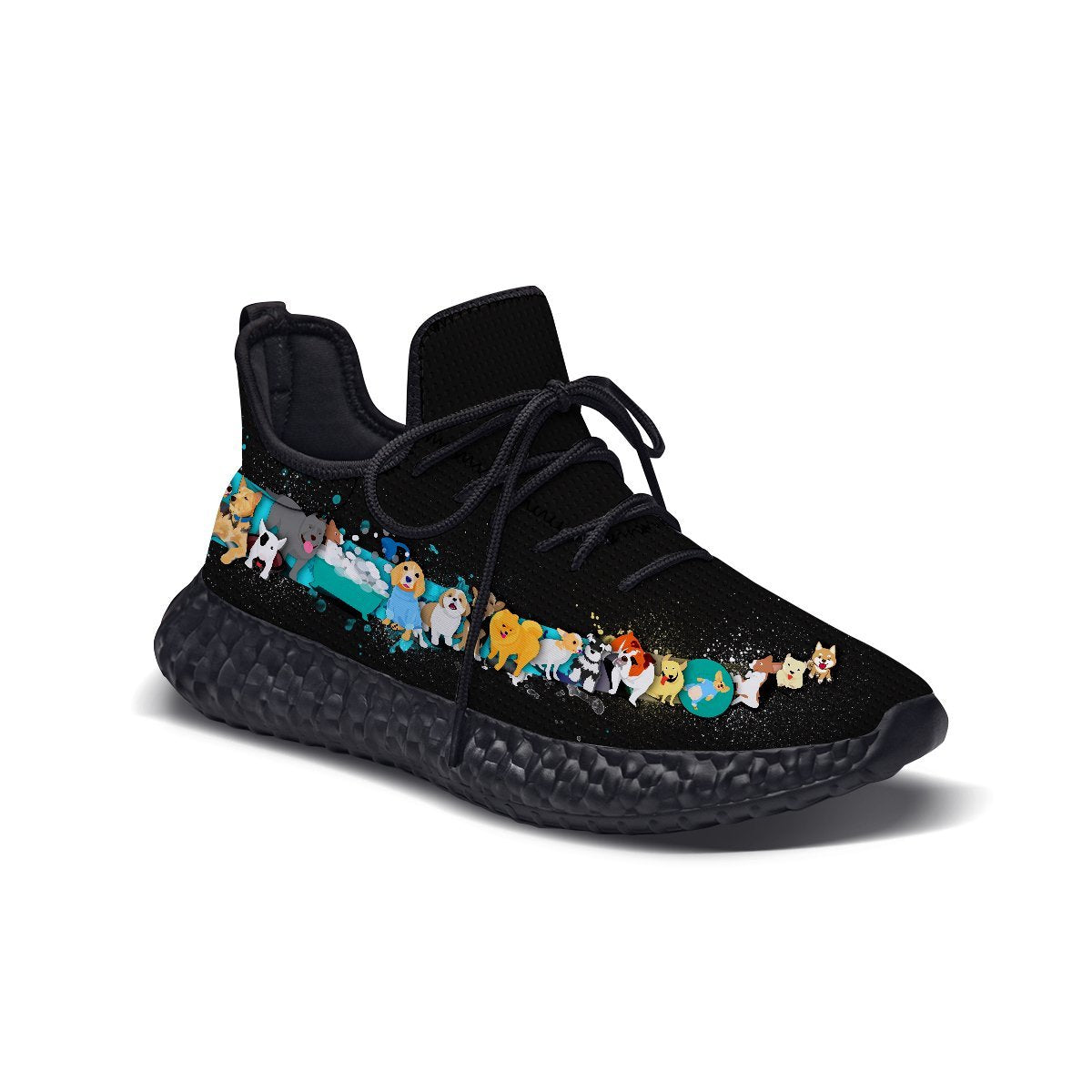 Custom Yz_Boost 350 Doggos And Puppers Shoes