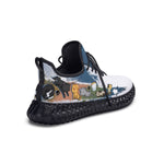 Custom Yz_Boost 350 Feline Friends Shoes