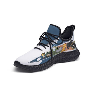 Custom Yz_Boost 350 Feline Friends Shoes
