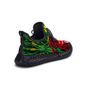 Custom Made Rasta Lion Shoes