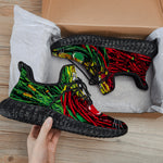 Custom Made Rasta Lion Shoes
