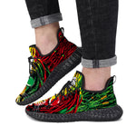 Custom Made Rasta Lion Shoes