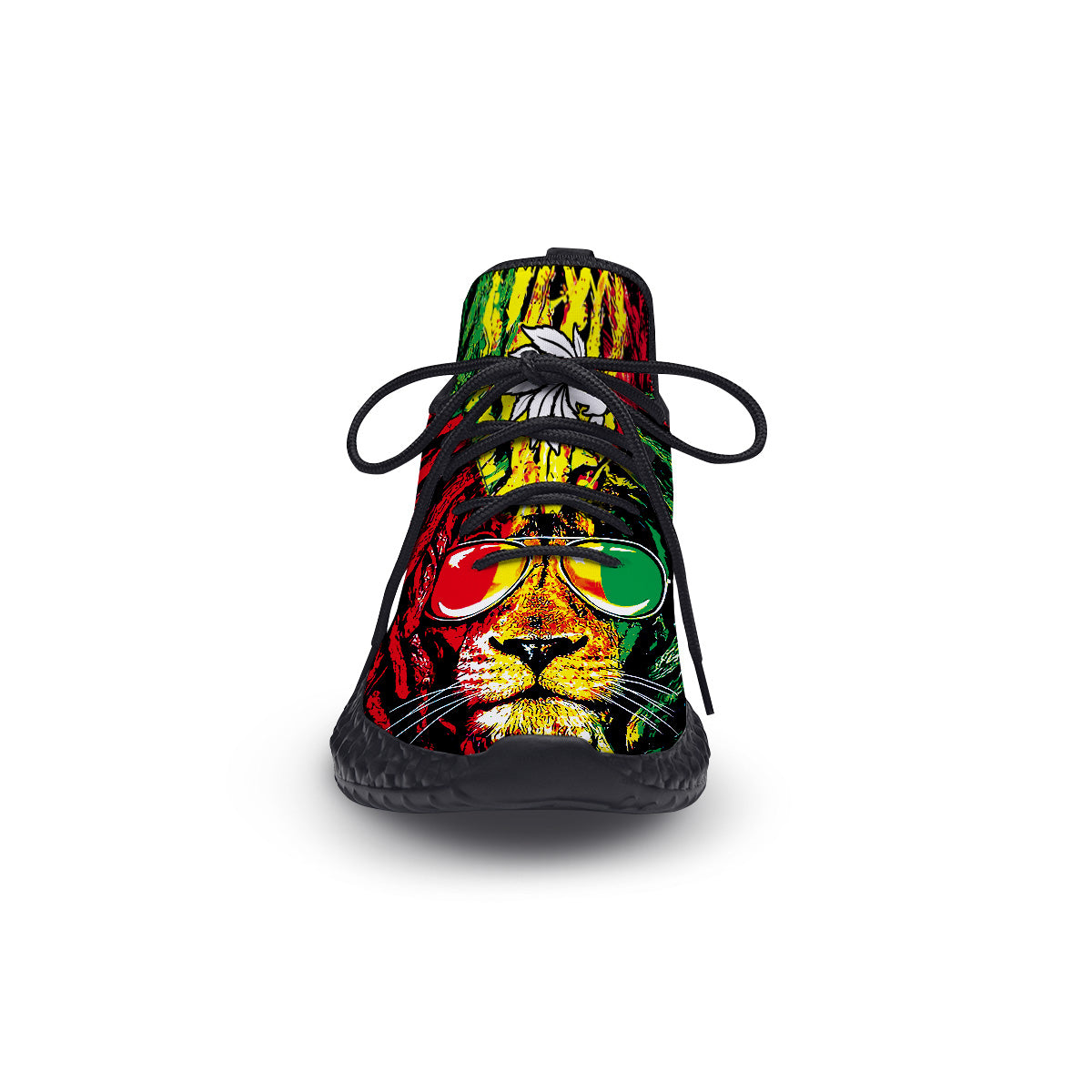 Custom Made Rasta Lion Shoes