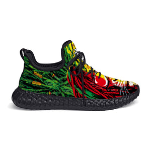 Custom Made Rasta Lion Shoes