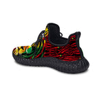 Custom Made Rasta Lion Shoes