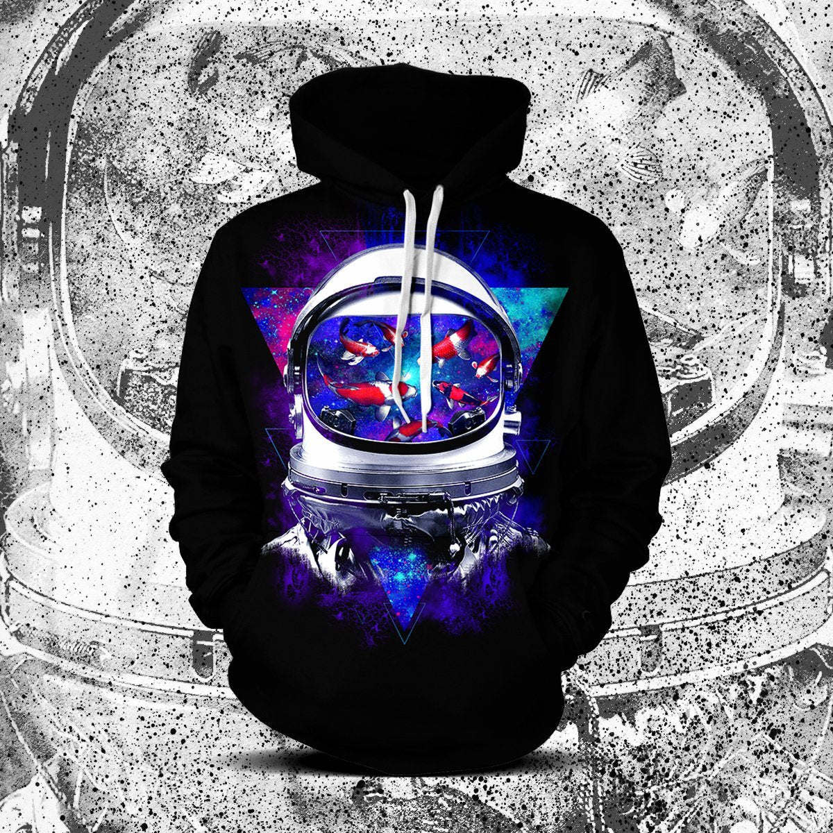 Space Lagoon Unisex Pullover Hoodie M