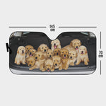Puppy Overload Auto Sun Shade