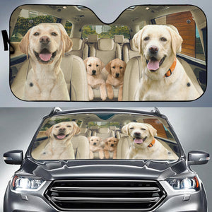 Family Road Trip Auto Sun Shade