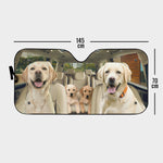 Family Road Trip Auto Sun Shade