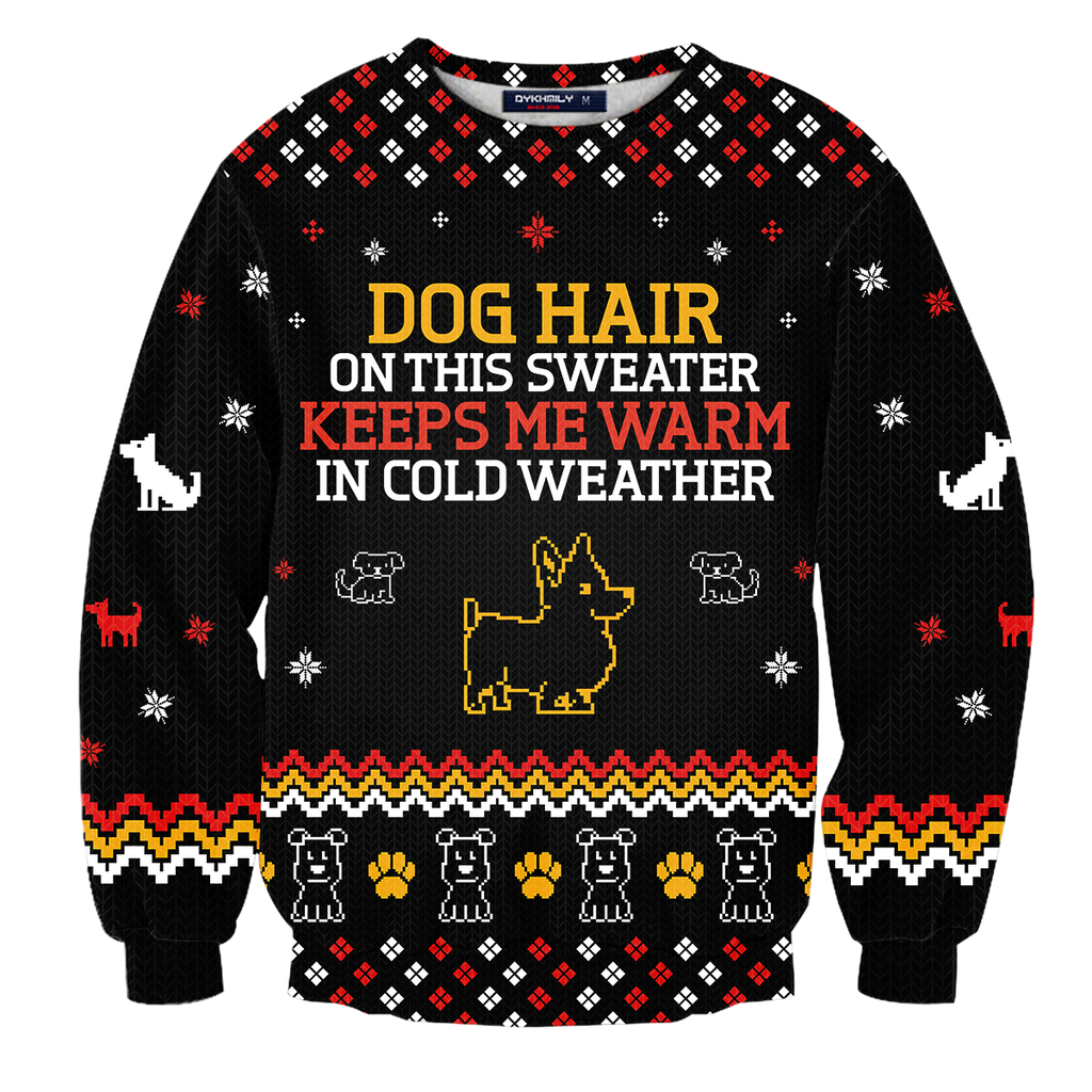 Dog Hair On This Unisex Sweater