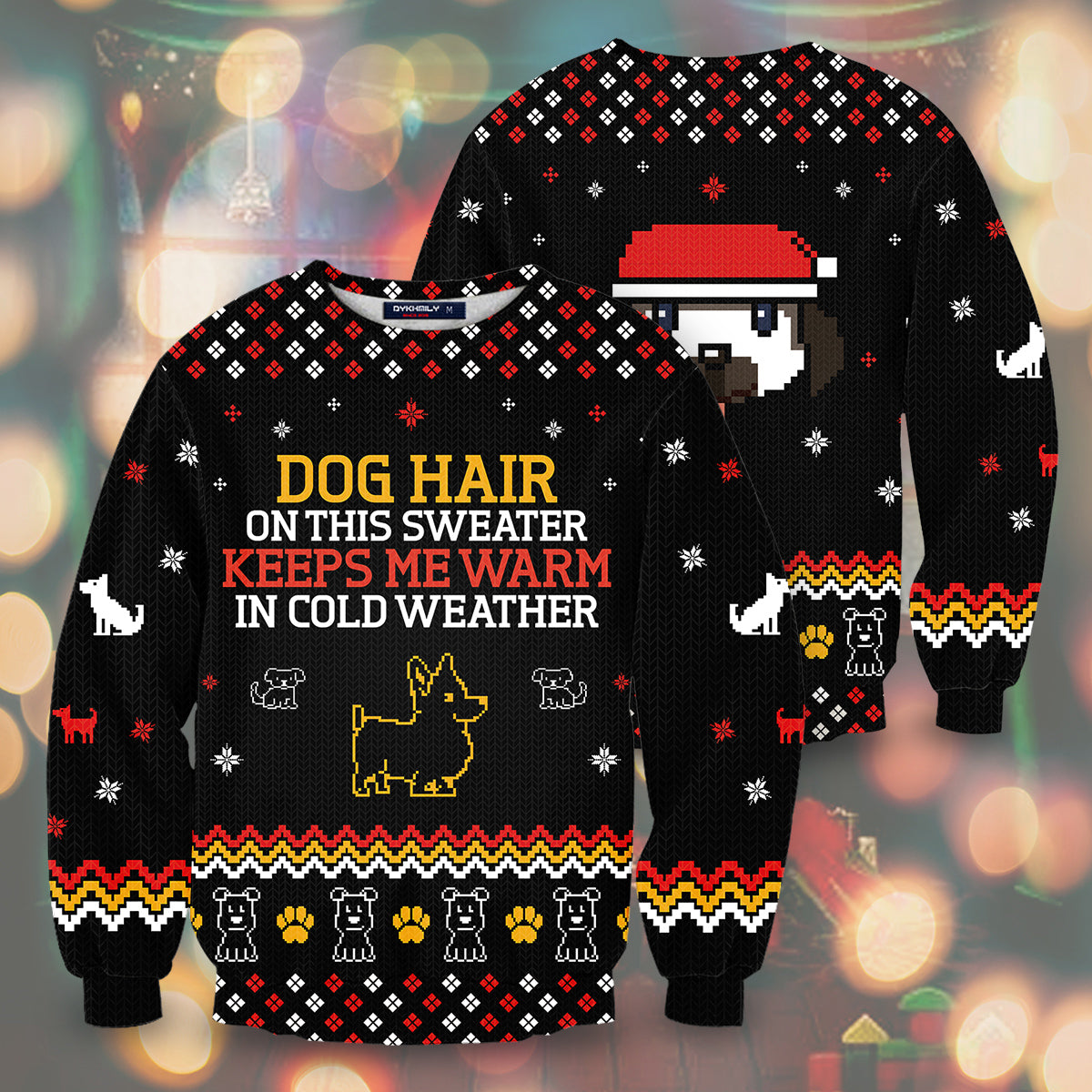 Dog Hair On This Unisex Sweater