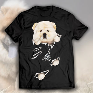 Chow Chow-Torn Unisex T-Shirt