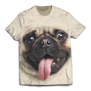 Pug Face Unisex T-Shirt