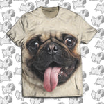 Pug Face Unisex T-Shirt