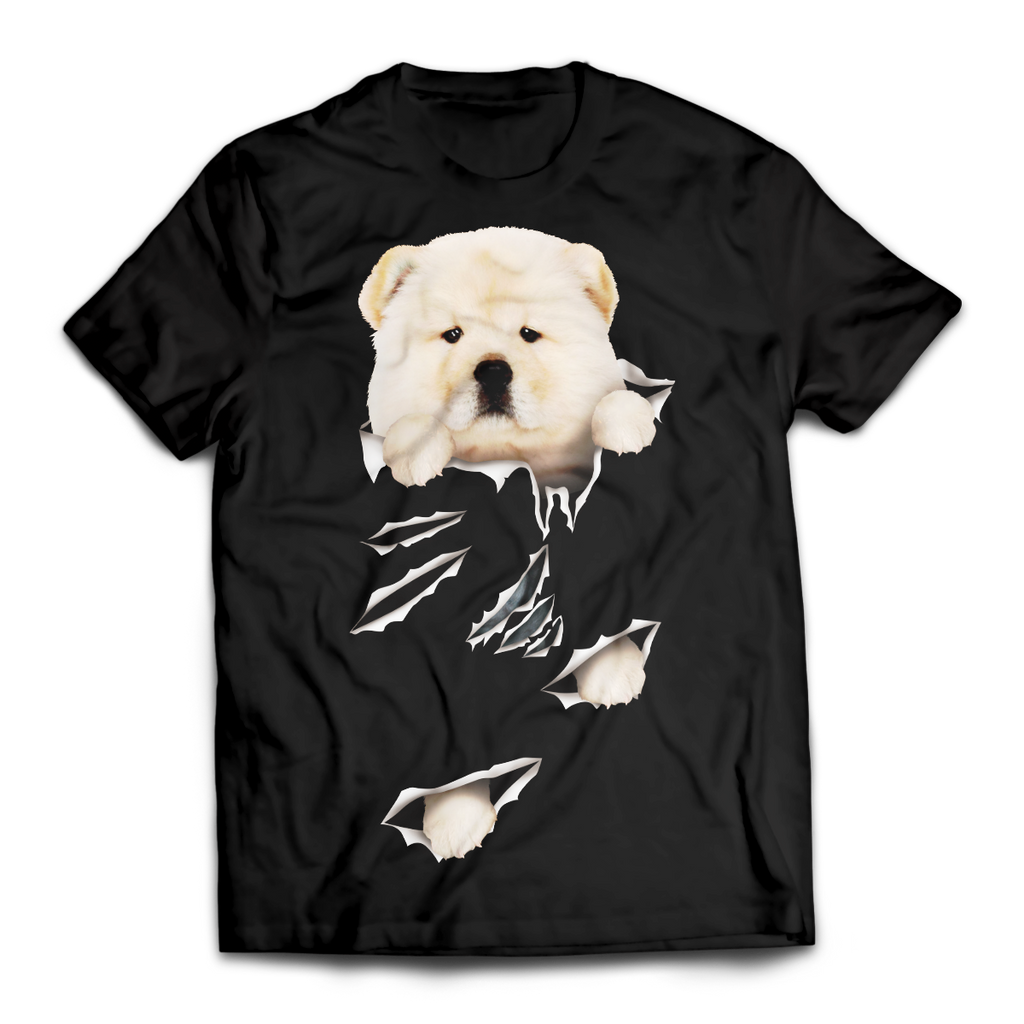 Chow Chow-Torn Unisex T-Shirt