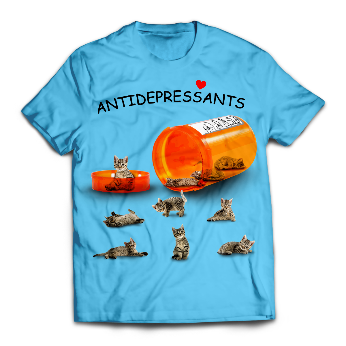 Antidepressant Cats Unisex T-Shirt
