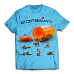 Antidepressant Cats Unisex T-Shirt
