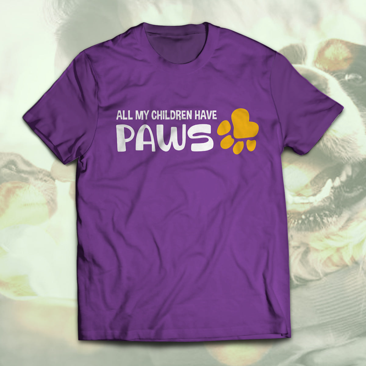 My Children Have Paws Unisex T-Shirt