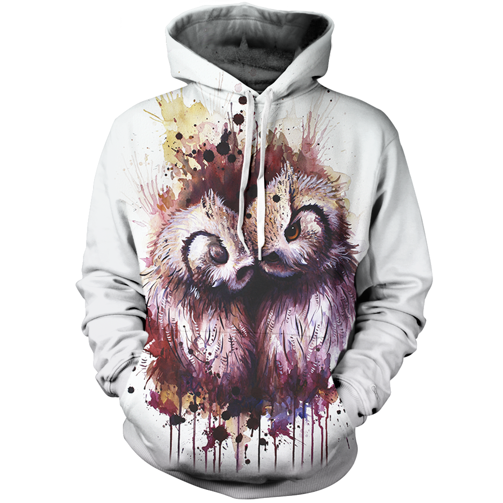 The Reunited Owls Unisex Pullover Hoodie M