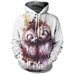 The Reunited Owls Unisex Pullover Hoodie M