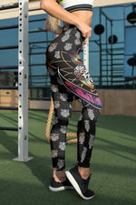Electro Owl Unisex Tights