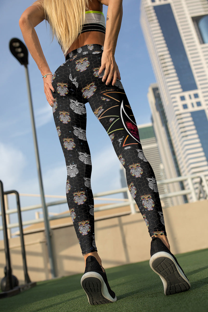 Electro Owl Unisex Tights