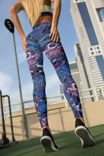 Owl Blues Unisex Tights