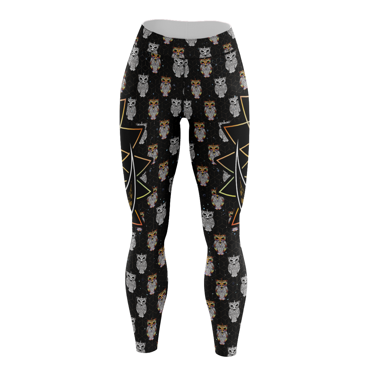 Electro Owl Unisex Tights