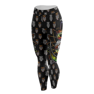 Electro Owl Unisex Tights