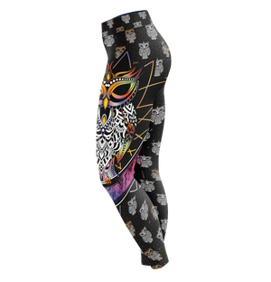 Electro Owl Unisex Tights