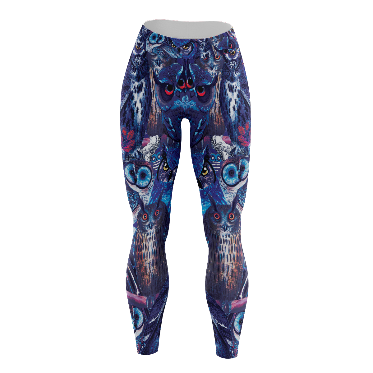Owl Blues Unisex Tights