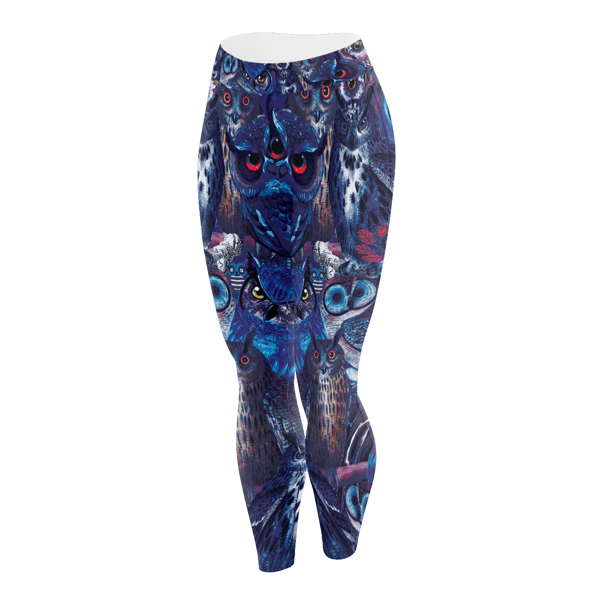 Owl Blues Unisex Tights