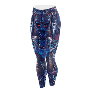 Owl Blues Unisex Tights