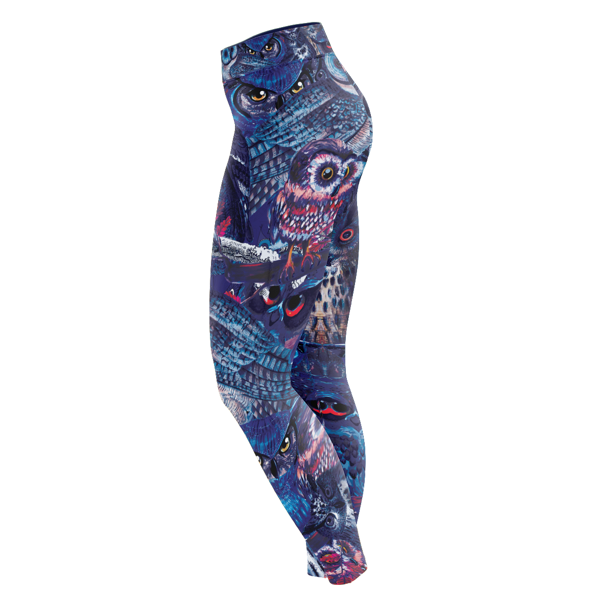 Owl Blues Unisex Tights