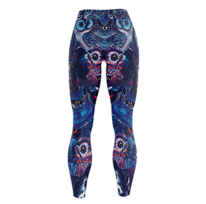 Owl Blues Unisex Tights