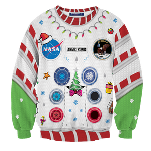 Armstrong Space Suite Christmas Unisex Sweater