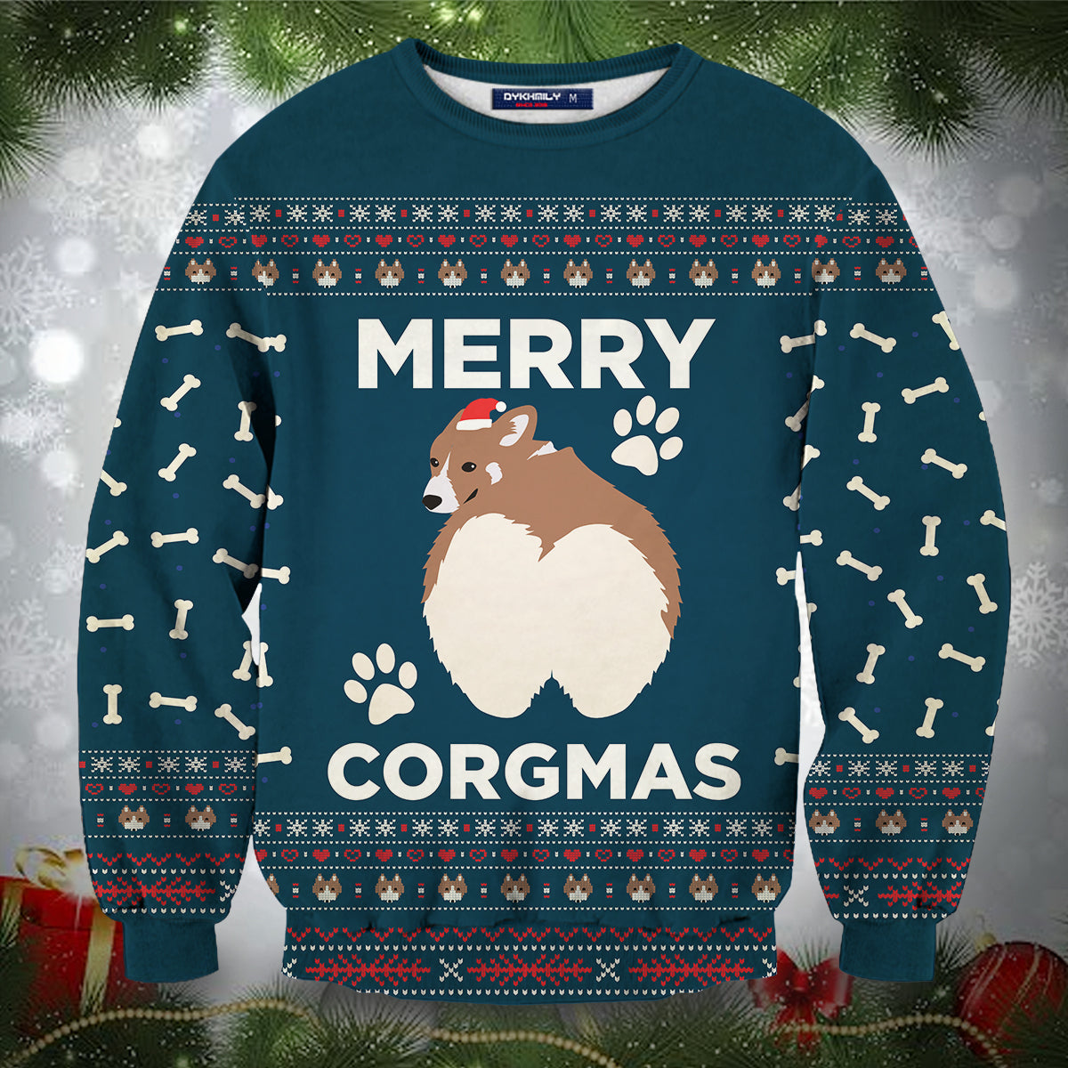 Corgmas Unisex Sweater