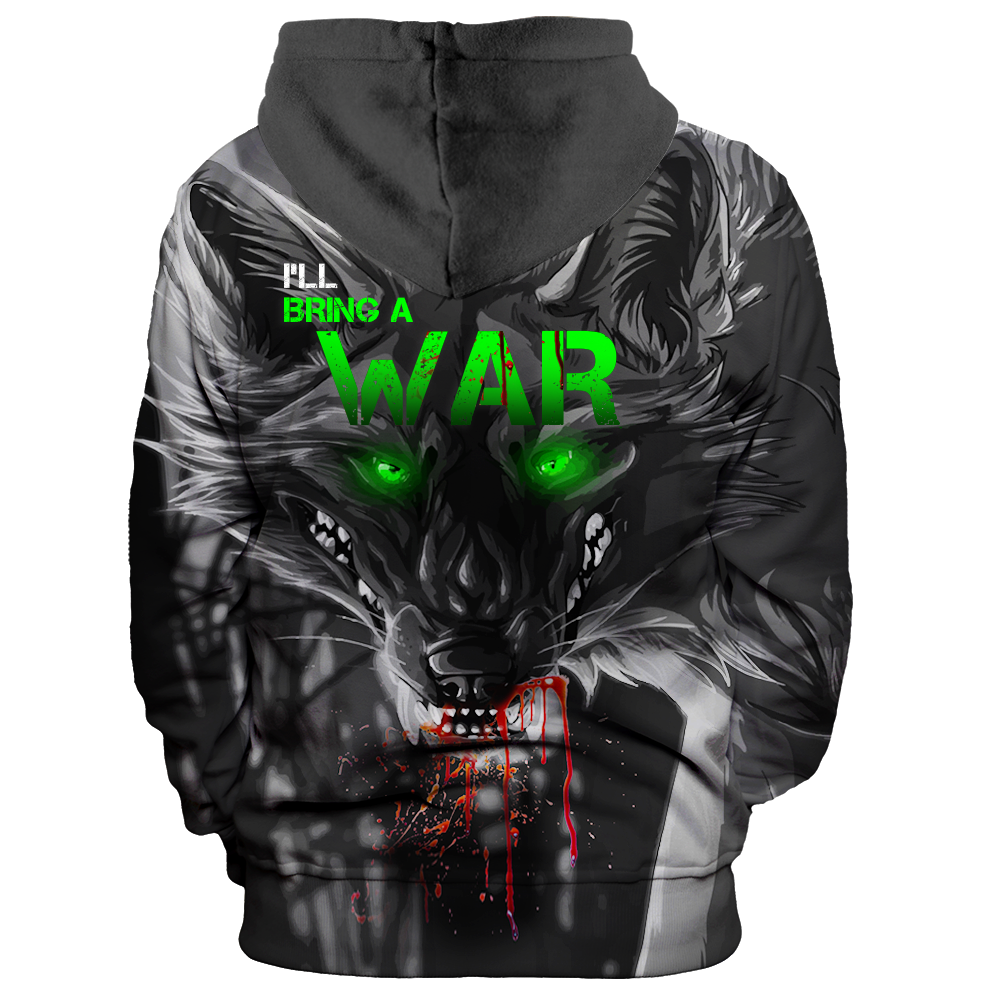 You Want A Fight Ill Bring War Unisex Pullover Hoodie