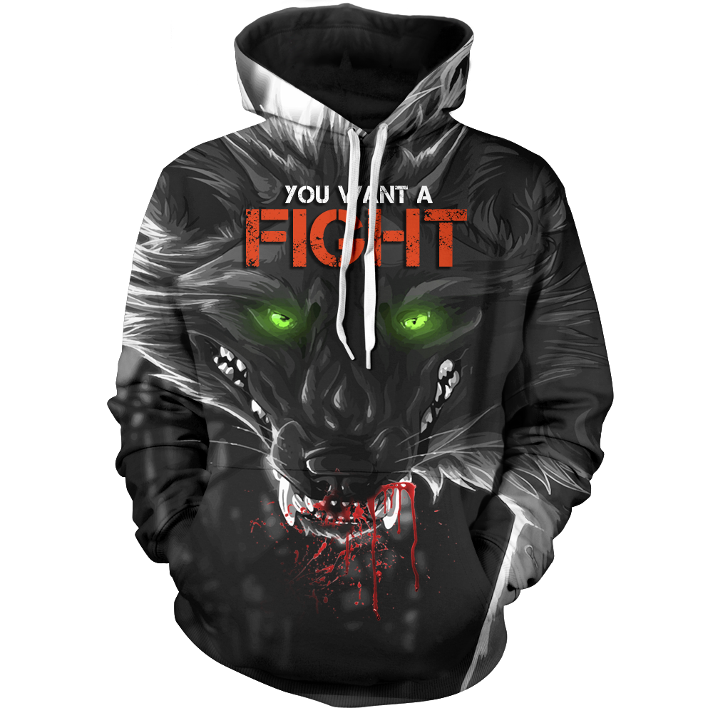 You Want A Fight Ill Bring War Unisex Pullover Hoodie