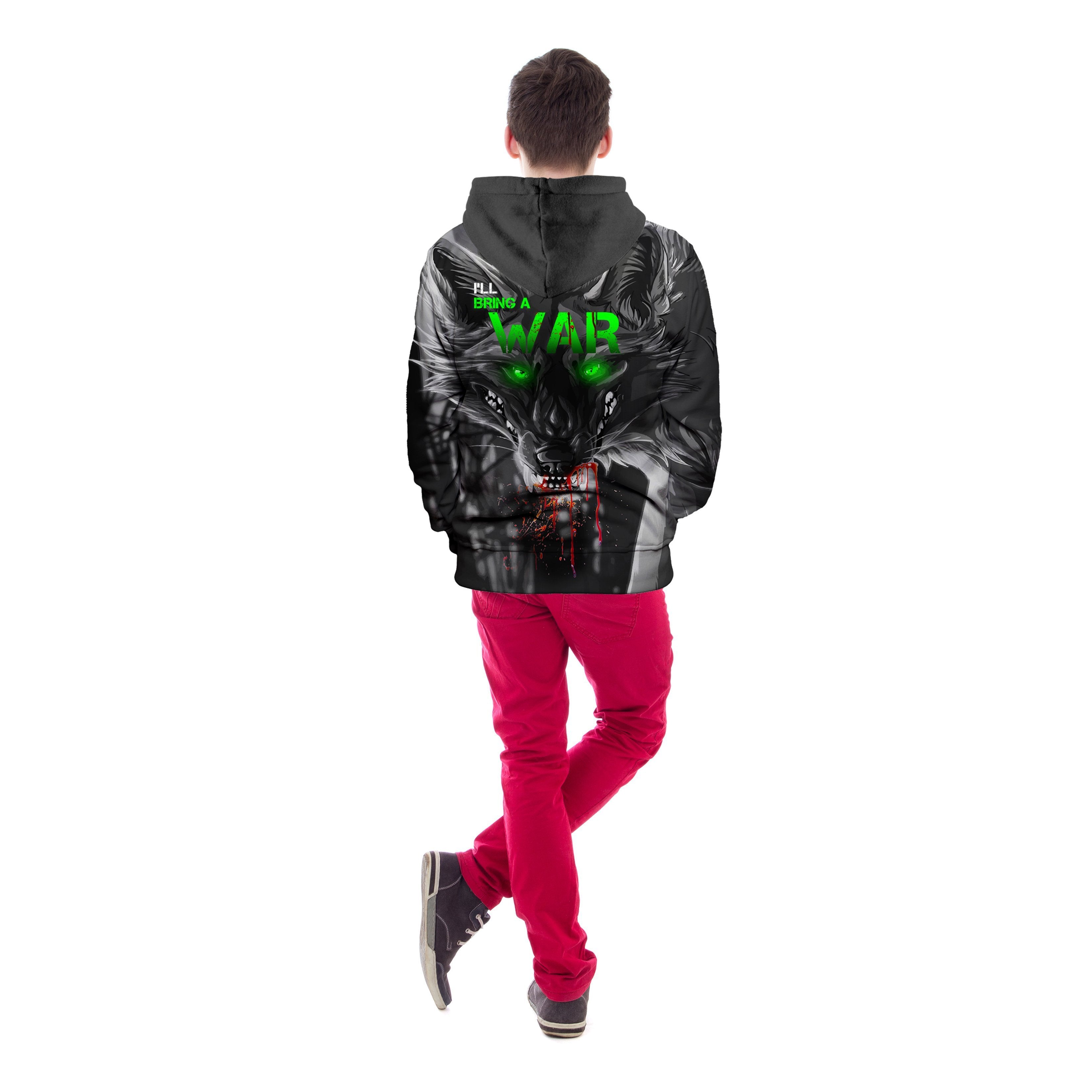 You Want A Fight Ill Bring War Unisex Pullover Hoodie