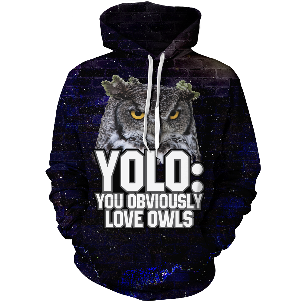 Yolo Unisex Pullover Hoodie M