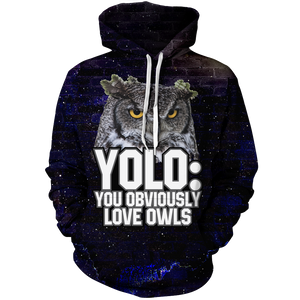 Yolo Unisex Pullover Hoodie M